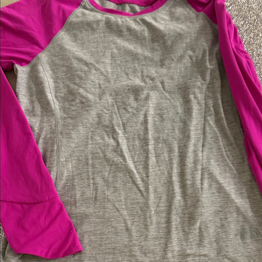 Women’s The North Face Gray and Pink Women's Top